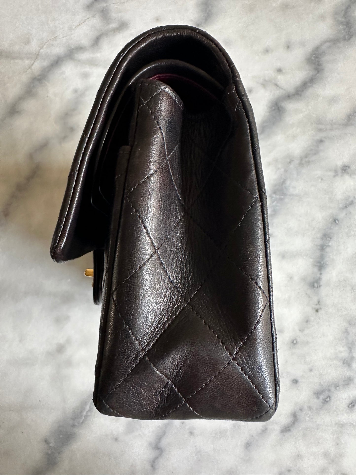 Chanel medium Classic double flap bag black