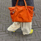 Prada shopper orange