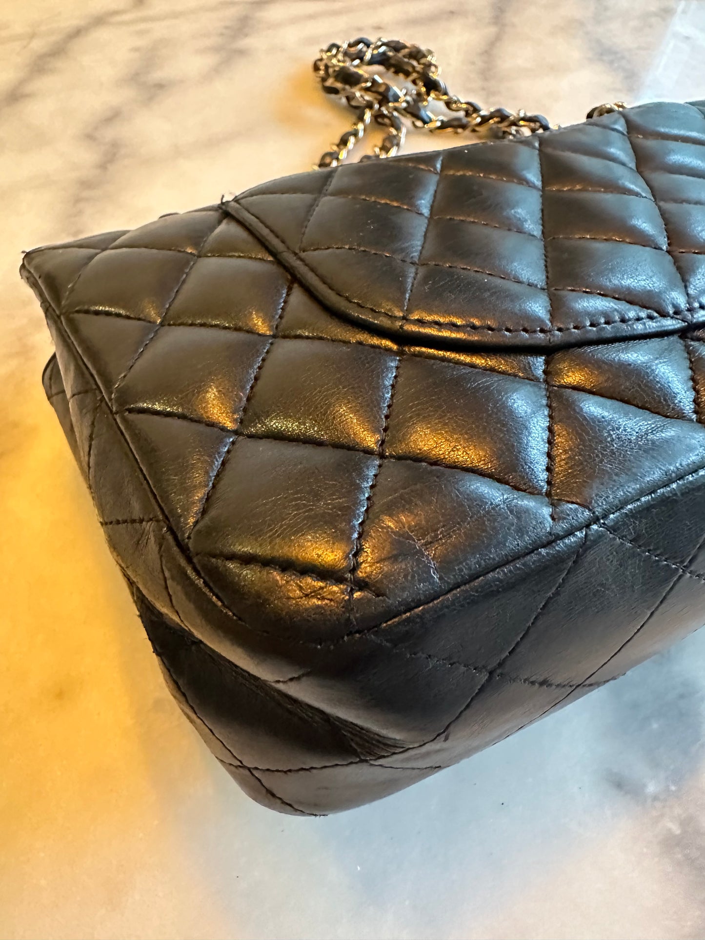 Chanel medium Classic double flap bag black