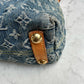 Baggy in blue denim canvas