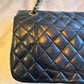 Chanel medium Classic double flap bag black