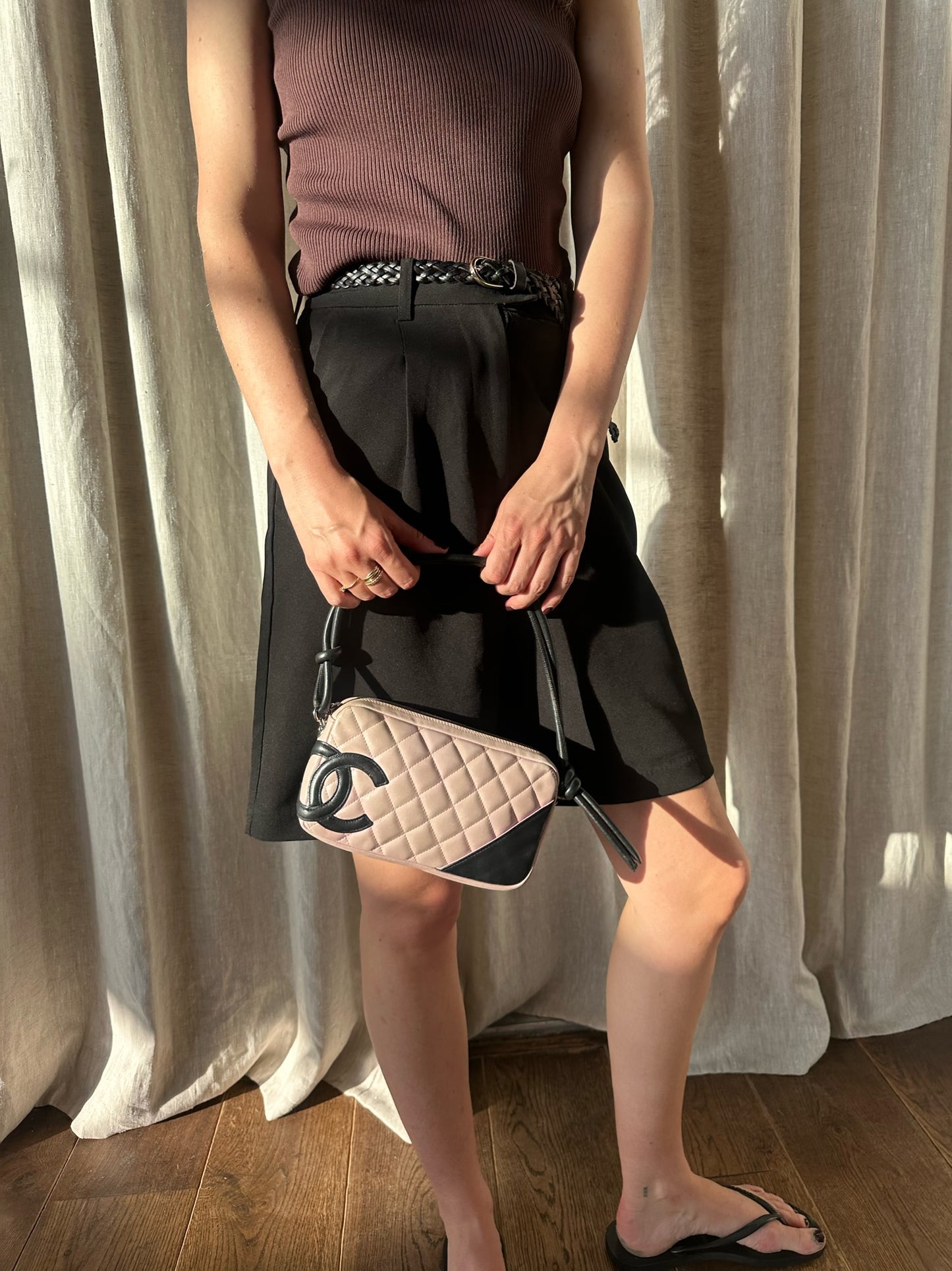 Pink cambon bag