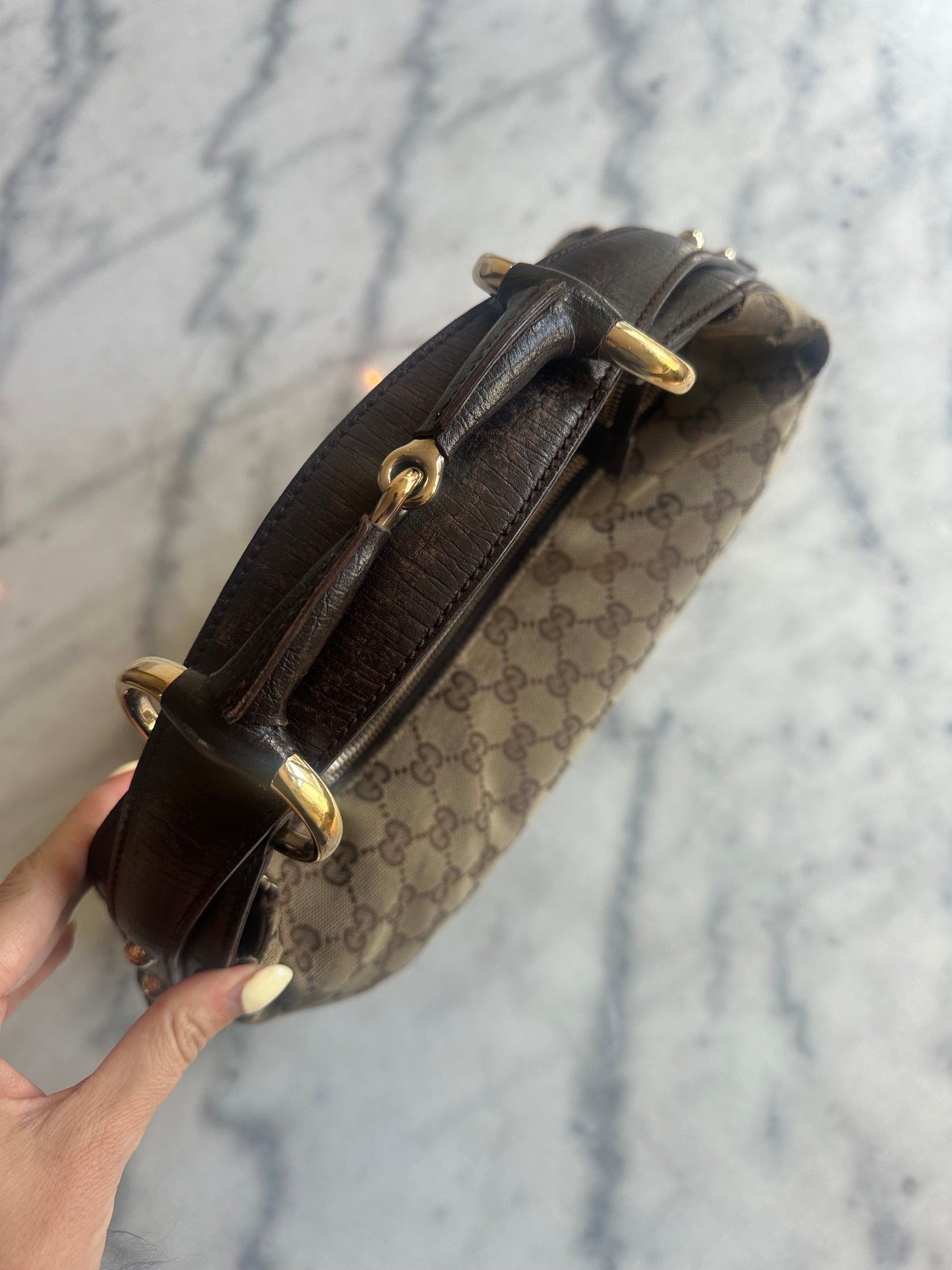 Gucci horsebit hobo