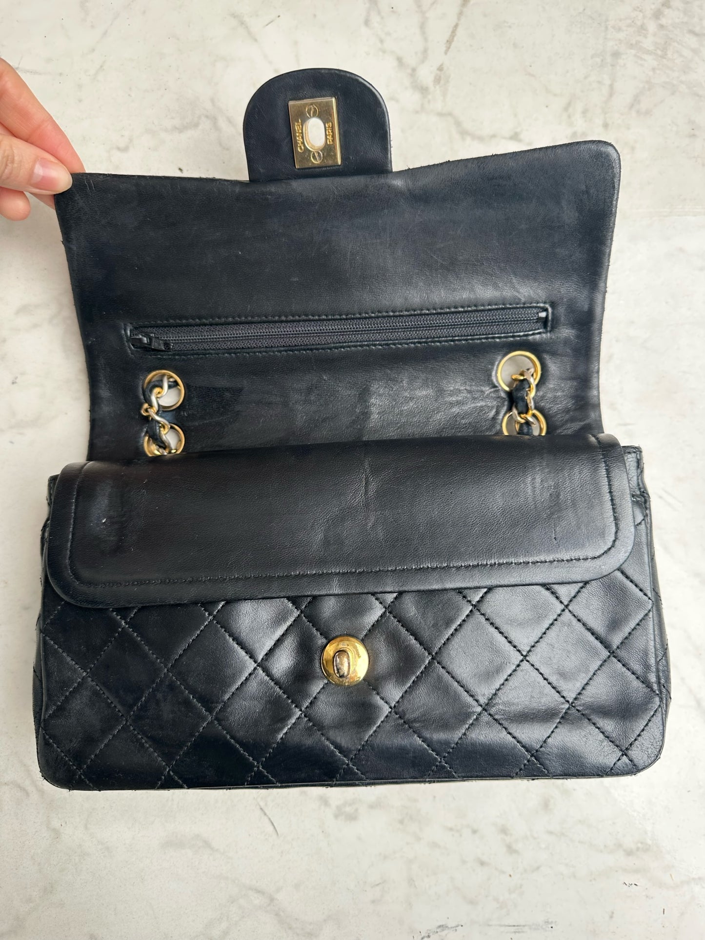 Classic double flap
