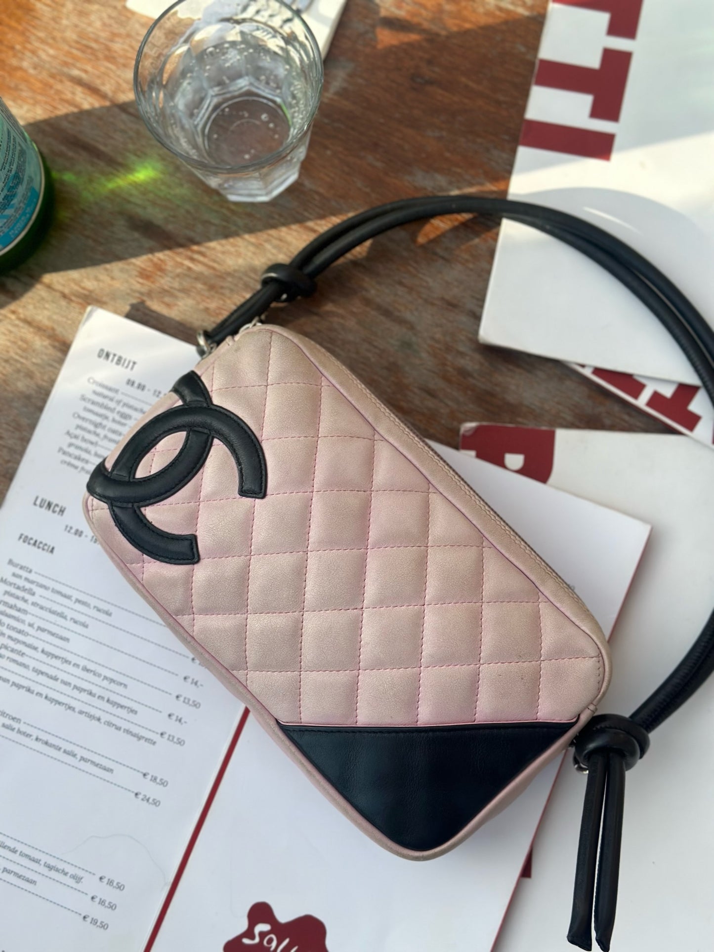 Pink cambon bag
