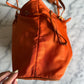 Prada shopper orange