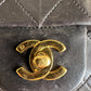 Chanel medium Classic double flap bag black