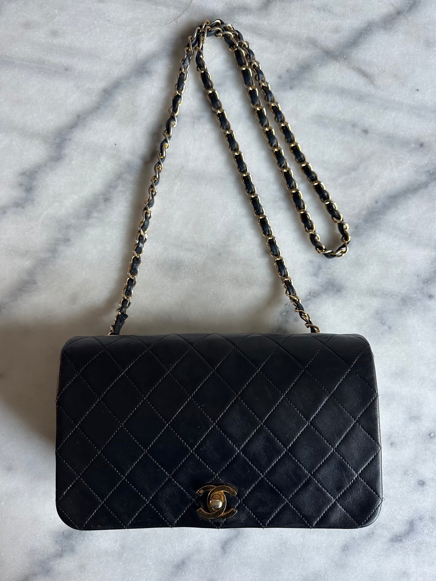 Chanel single full flap