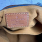 Baggy in blue denim canvas