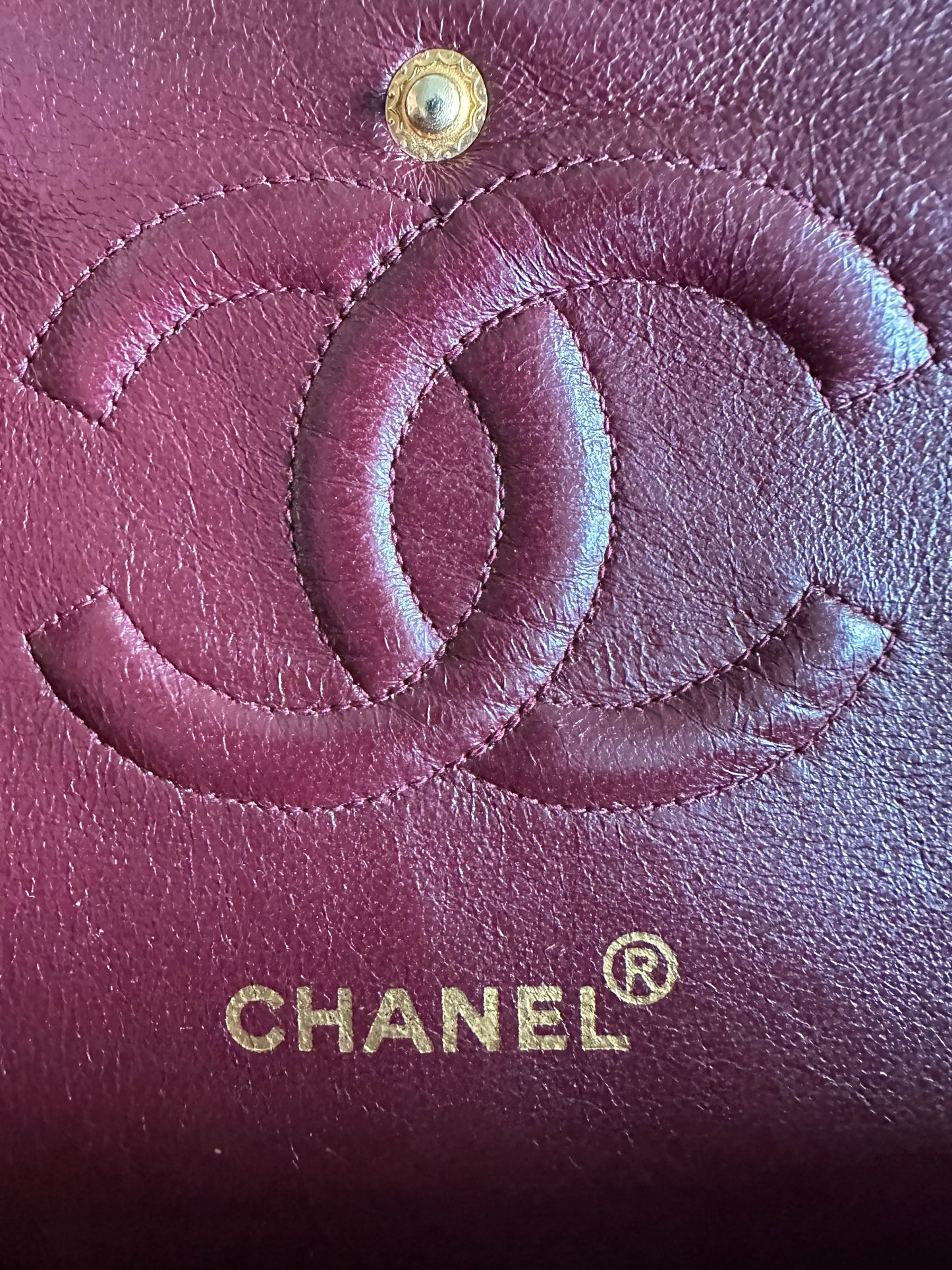 Chanel medium Classic double flap bag black