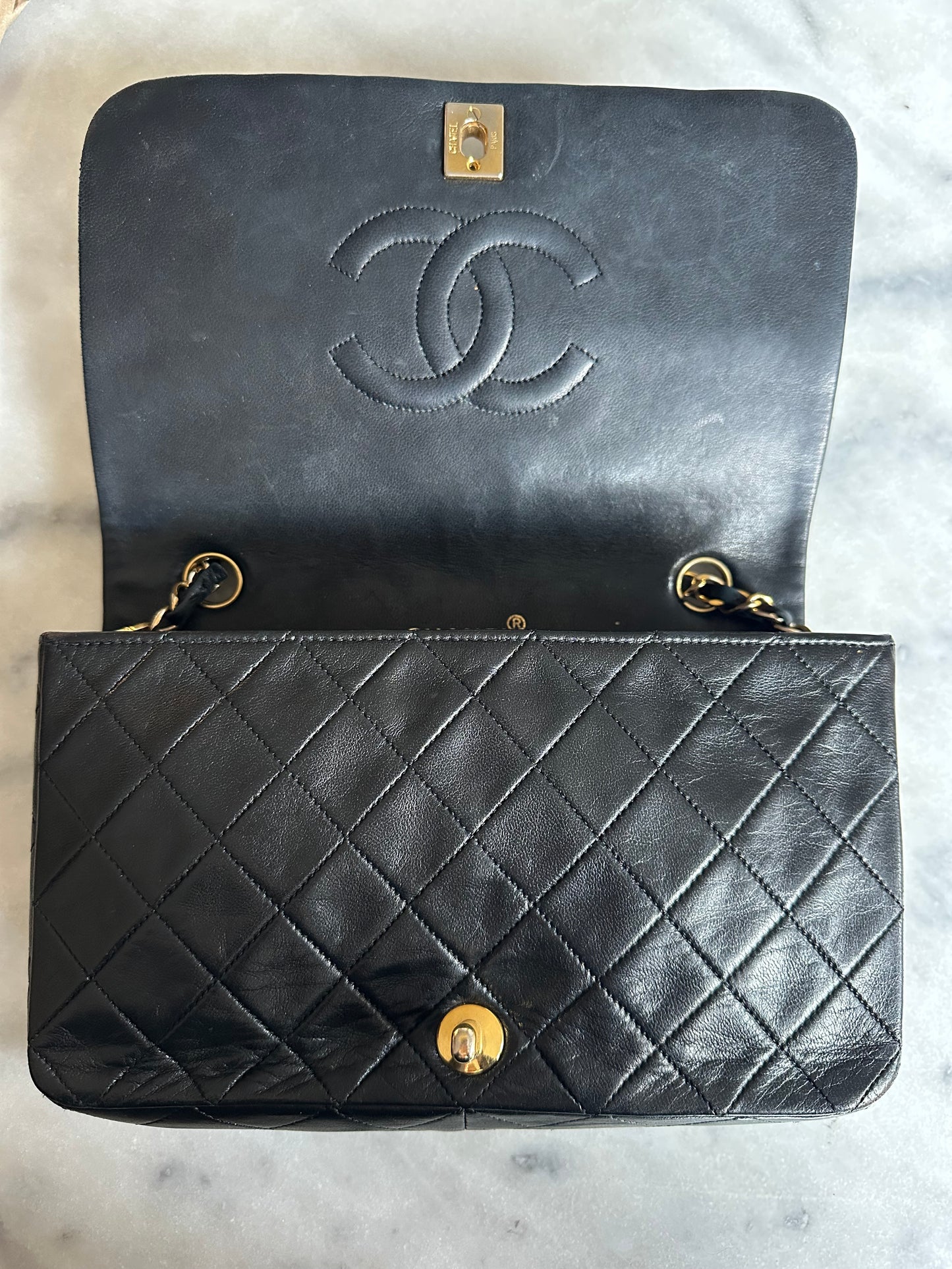 Chanel single full flap
