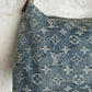 Baggy in blue denim canvas