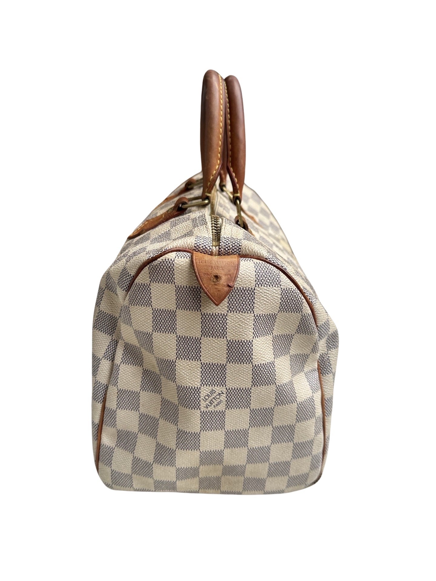 Speedy 30 in damier azur