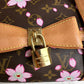 Takashi Murakami cherry blossom papillon bag