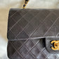 Chanel medium Classic double flap bag black