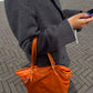 Prada shopper orange