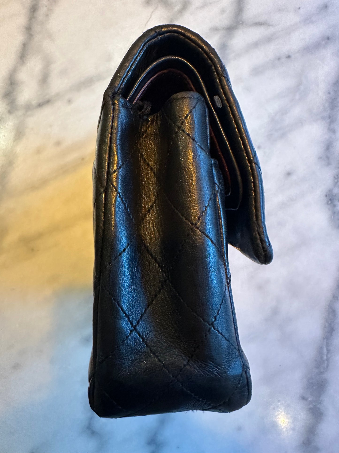 Chanel medium Classic double flap bag black