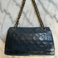 Chanel medium Classic double flap bag black