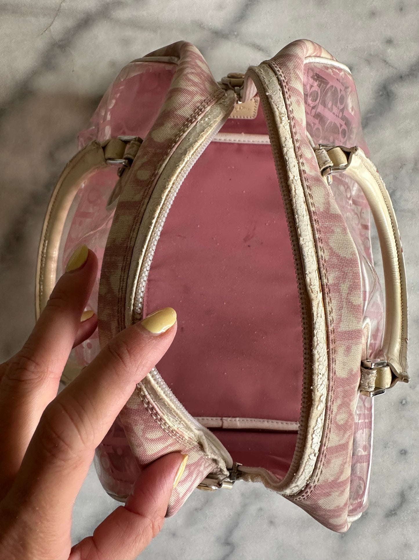 Vintage Christian Dior Vibe bowling bag