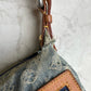 Baggy in blue denim canvas