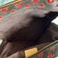Louis Vuitton rouge monogram Tuffetage Deauville bag