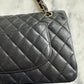 Chanel classic flap caviar