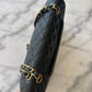 Chanel classic flap caviar