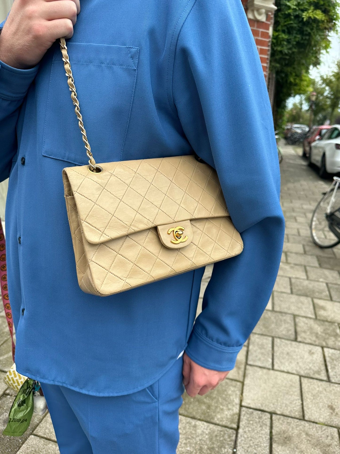 Vintage classic double flap