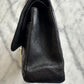 Chanel classic flap caviar
