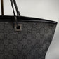 Grey canvas bag