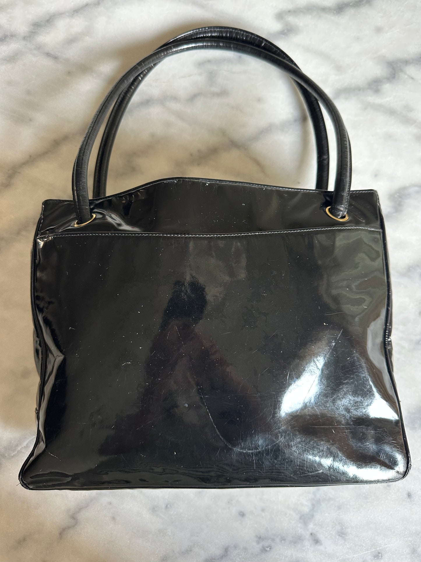 Chanel shopper black