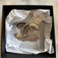 Chanel broche silver