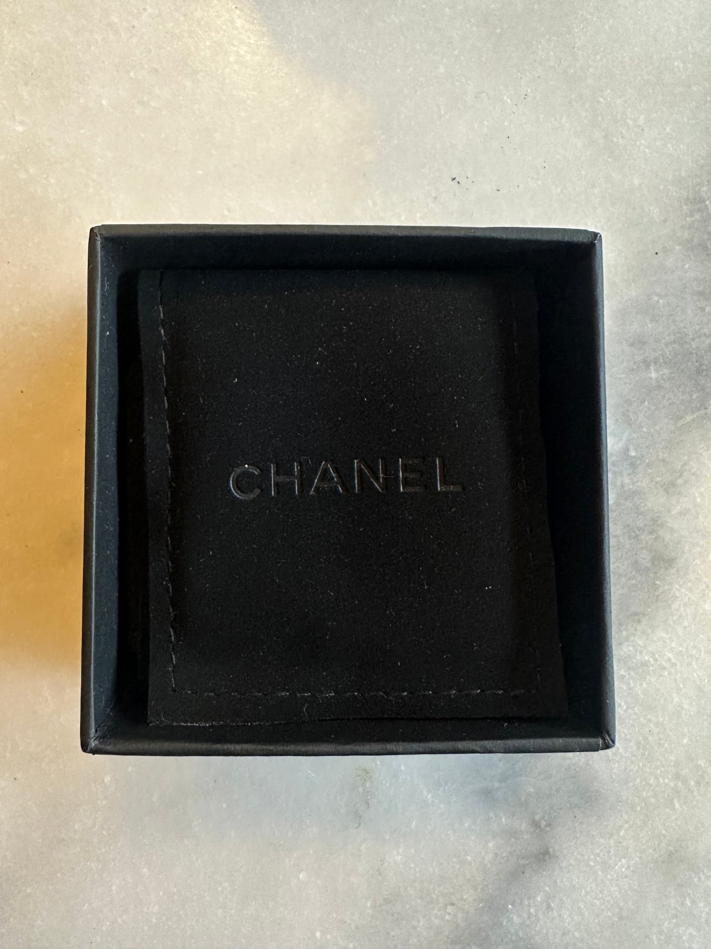 Chanel broche silver