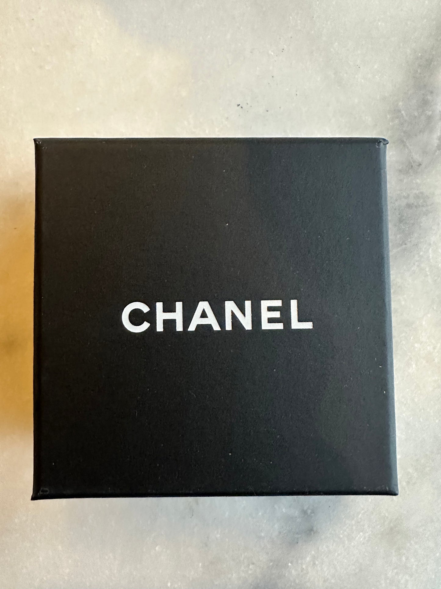 Chanel broche silver