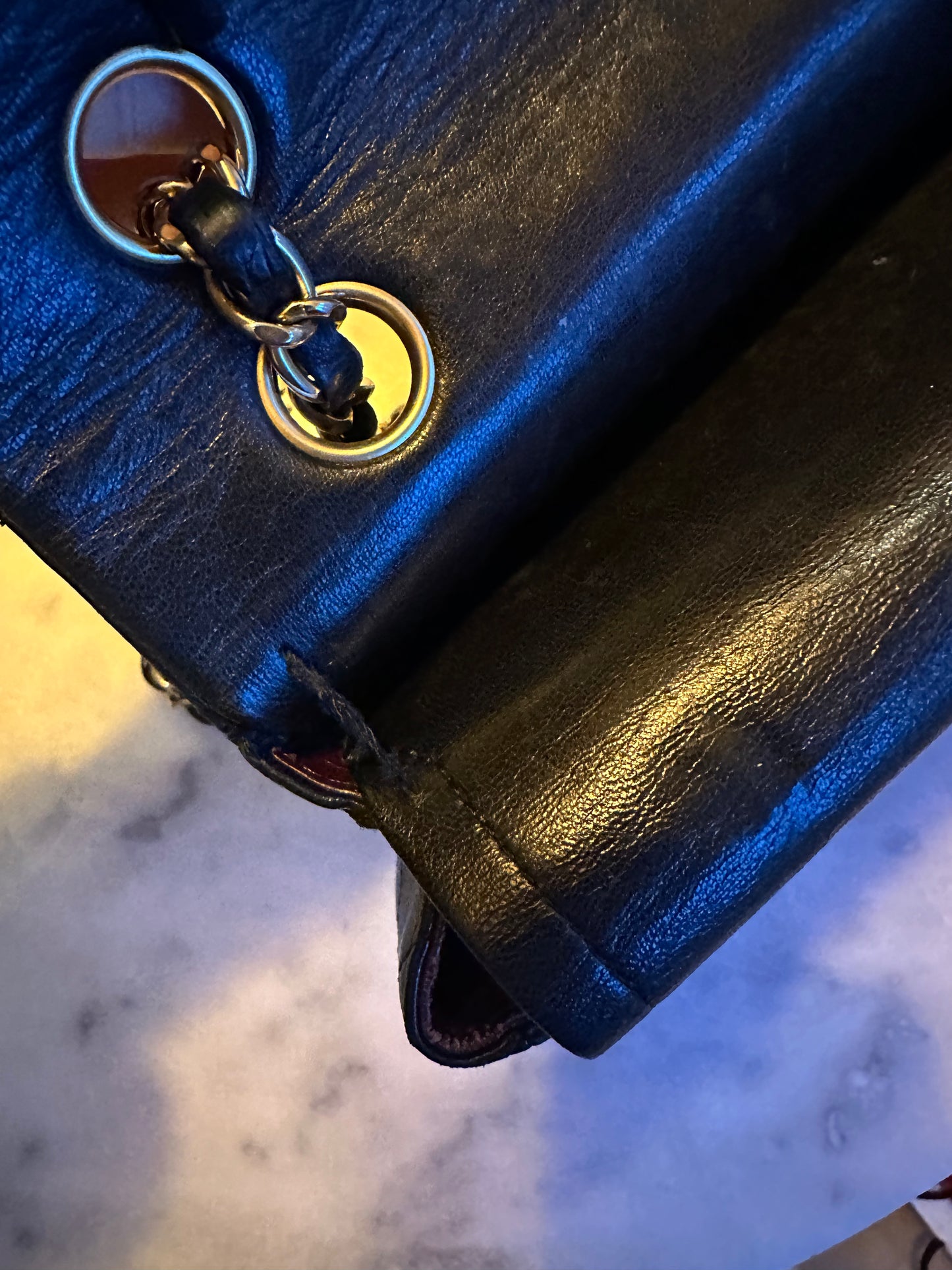 Chanel medium Classic double flap bag black