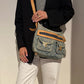 Vintage denim bag