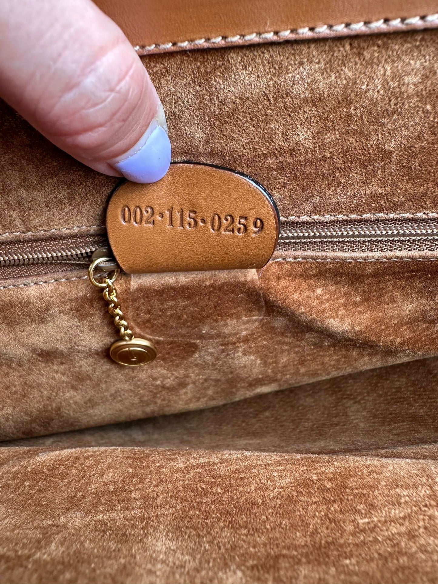 Vintage bamboo bag