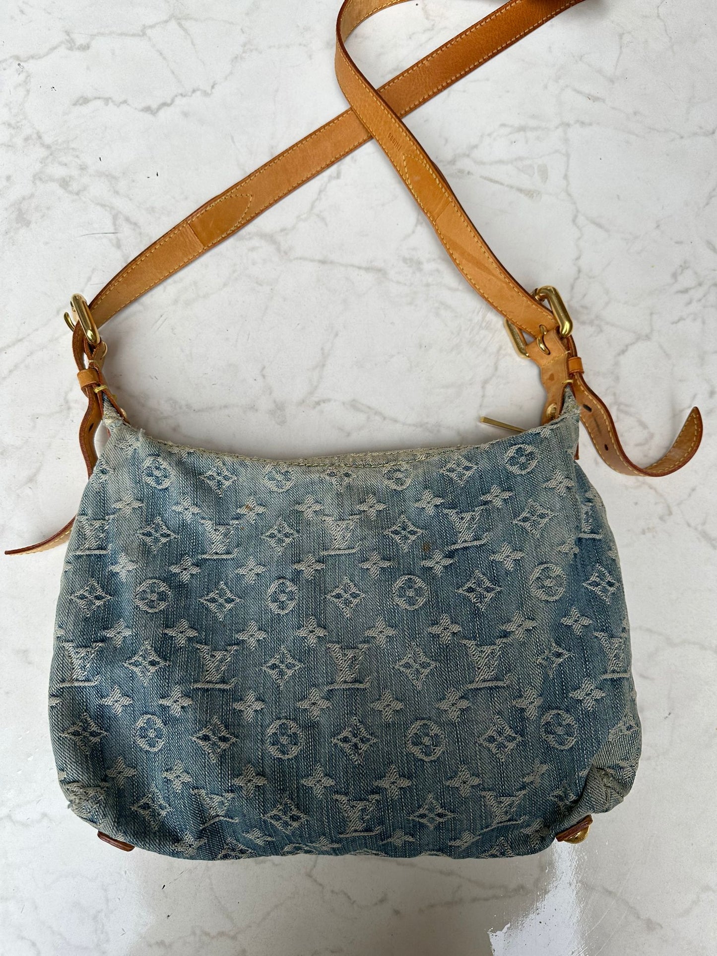 Vintage denim bag
