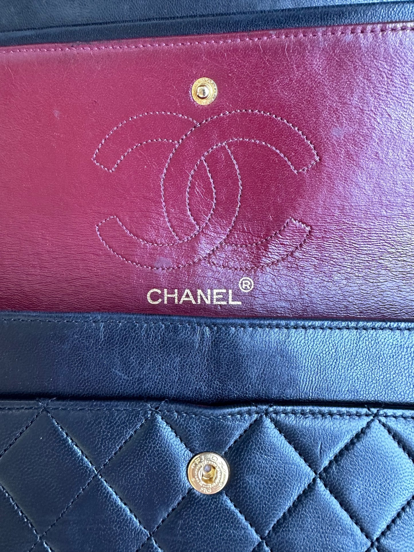 Vintage double flap