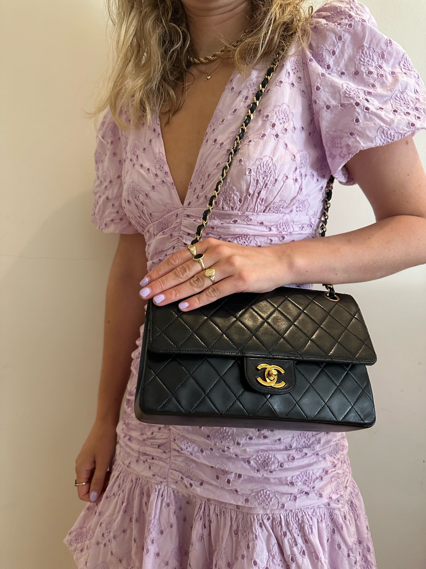 Vintage double flap