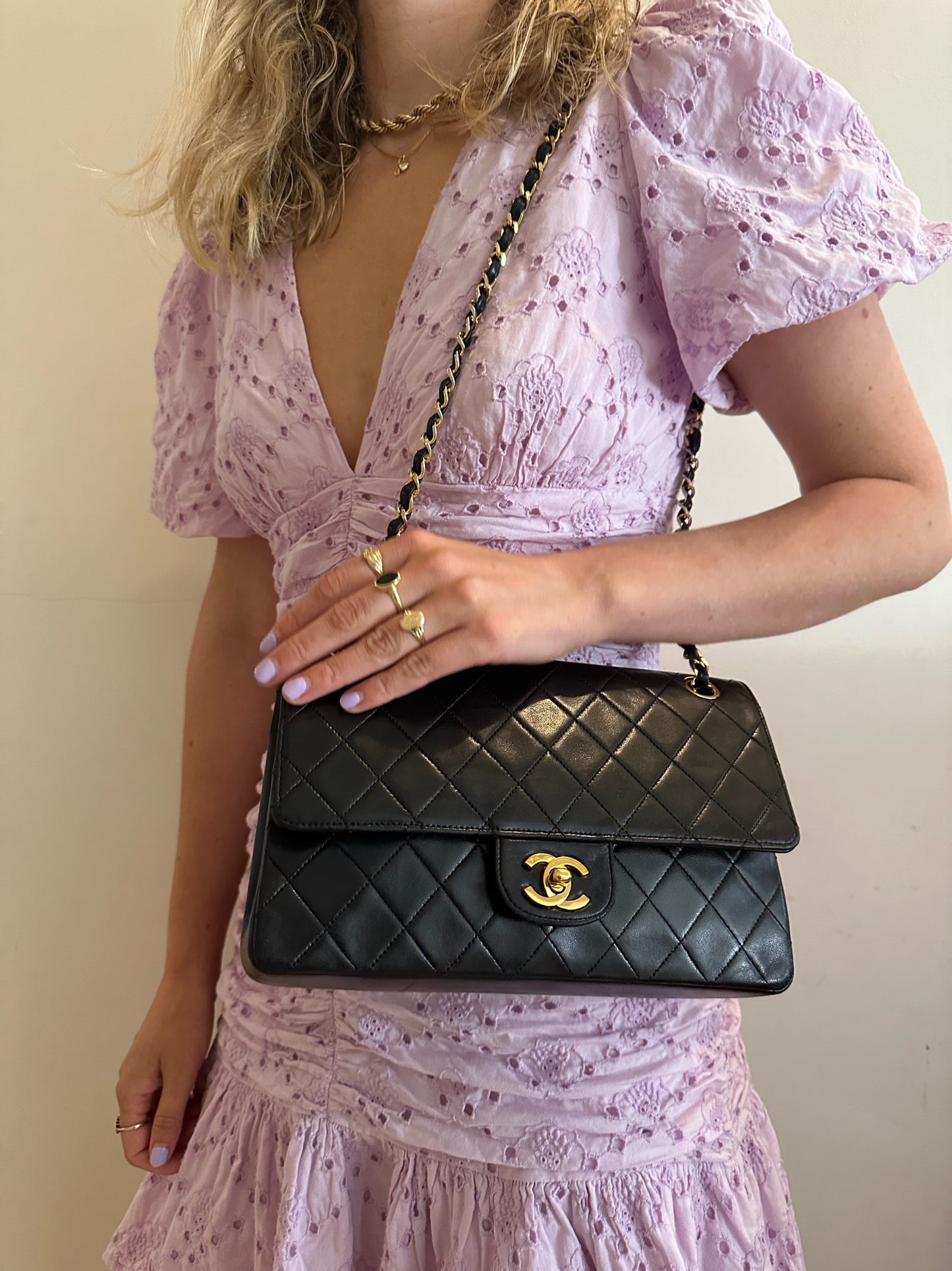 Vintage double flap