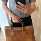 Vintage bamboo bag