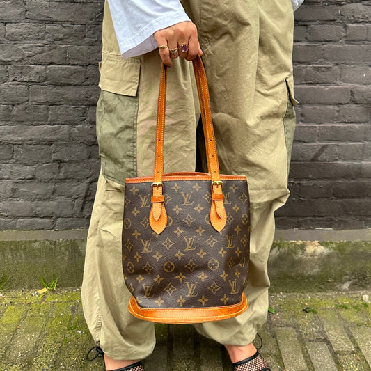 Vintage bucket PM bag