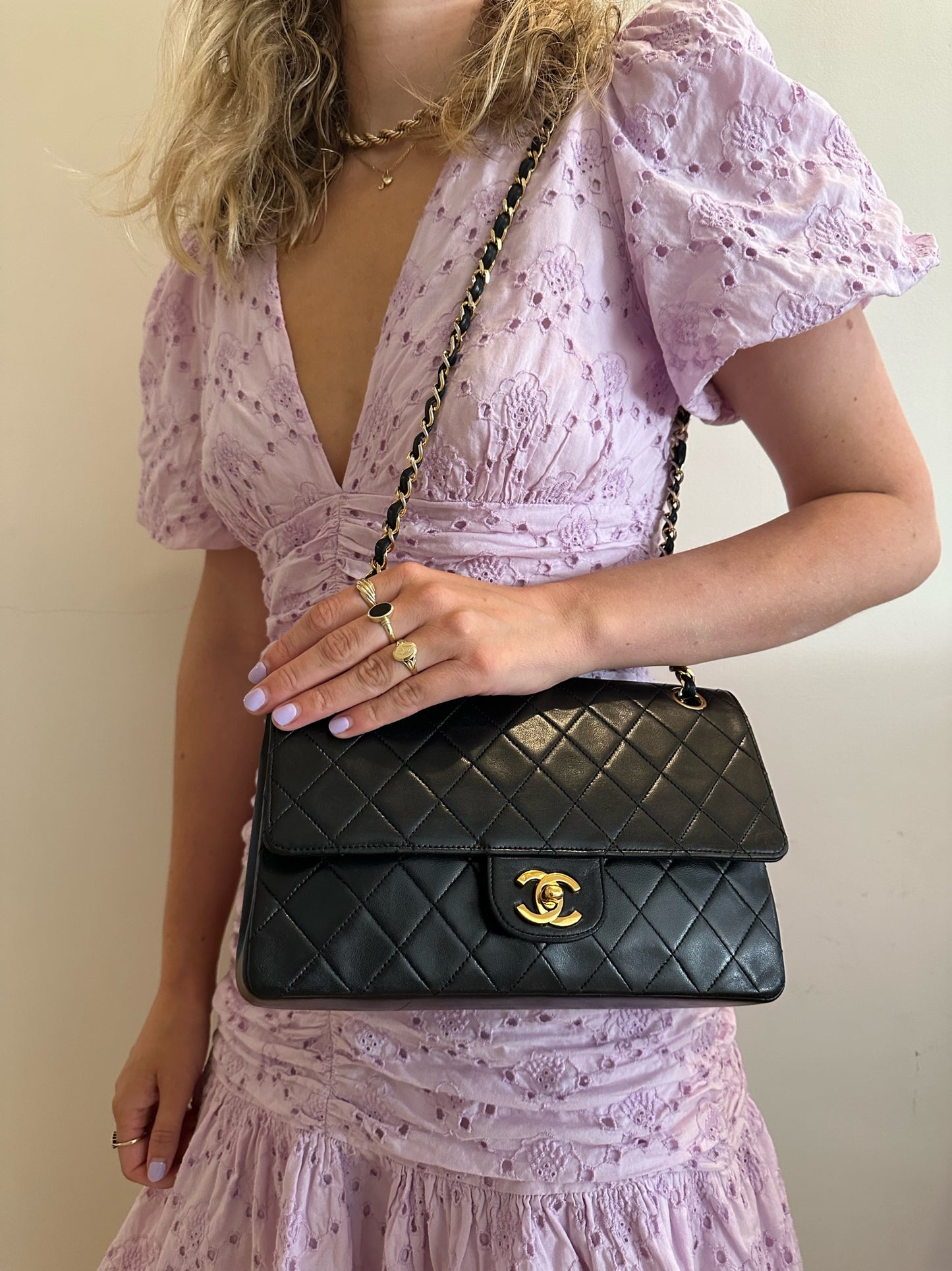 Vintage double flap