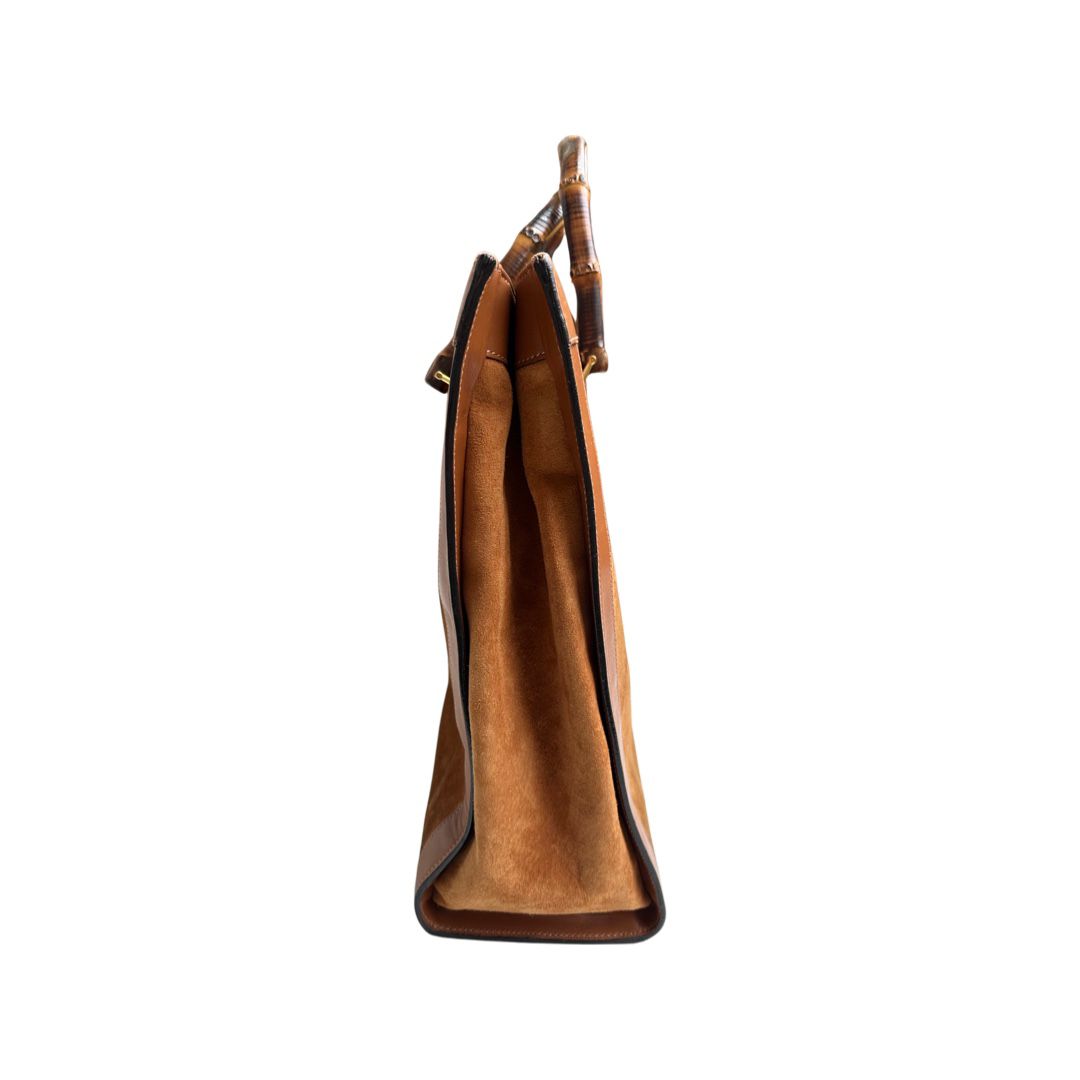 Vintage bamboo bag