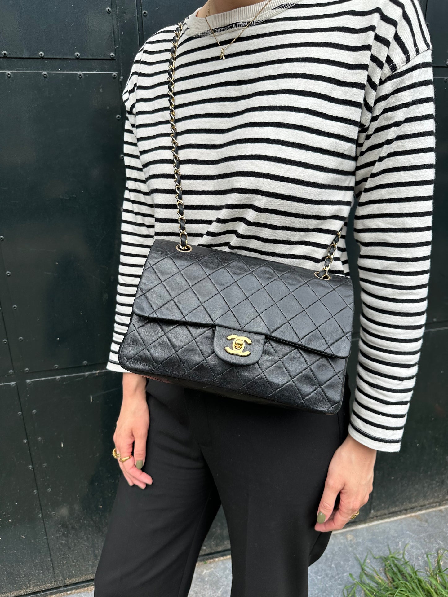 Vintage double flap