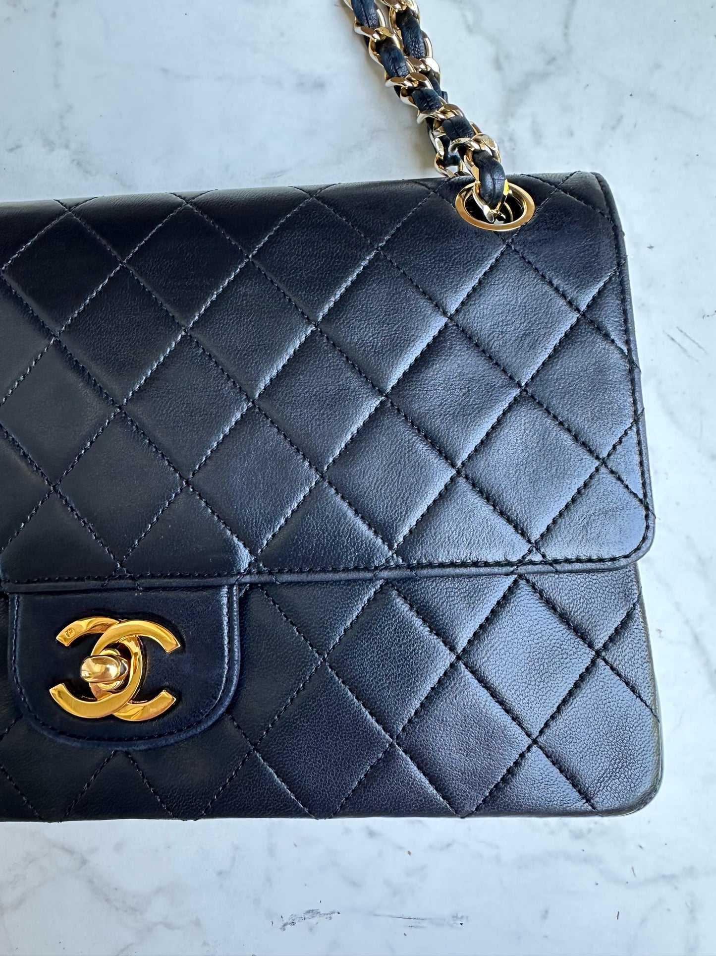 Vintage double flap