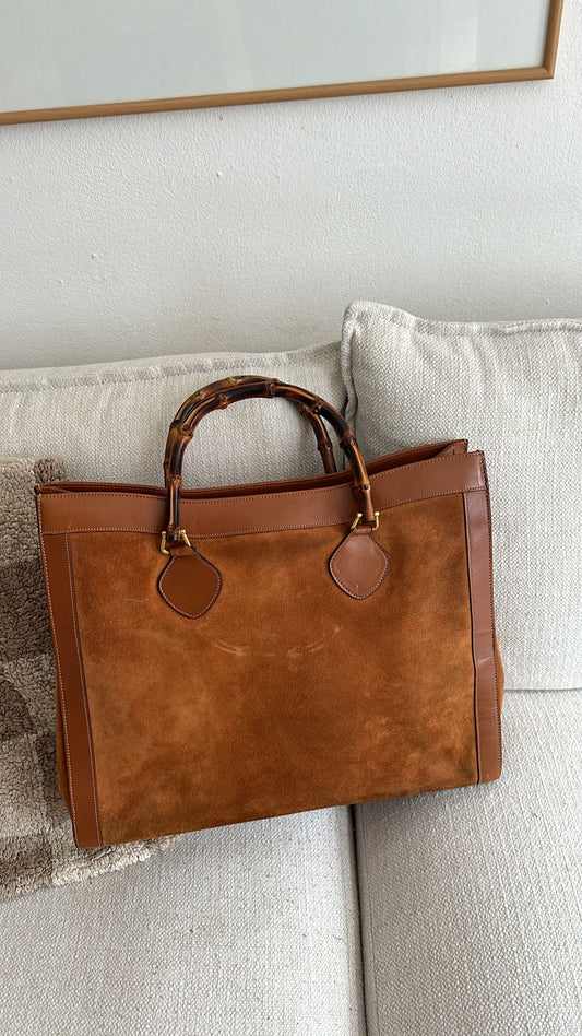 Vintage bamboo bag