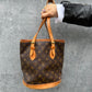 Vintage bucket PM bag