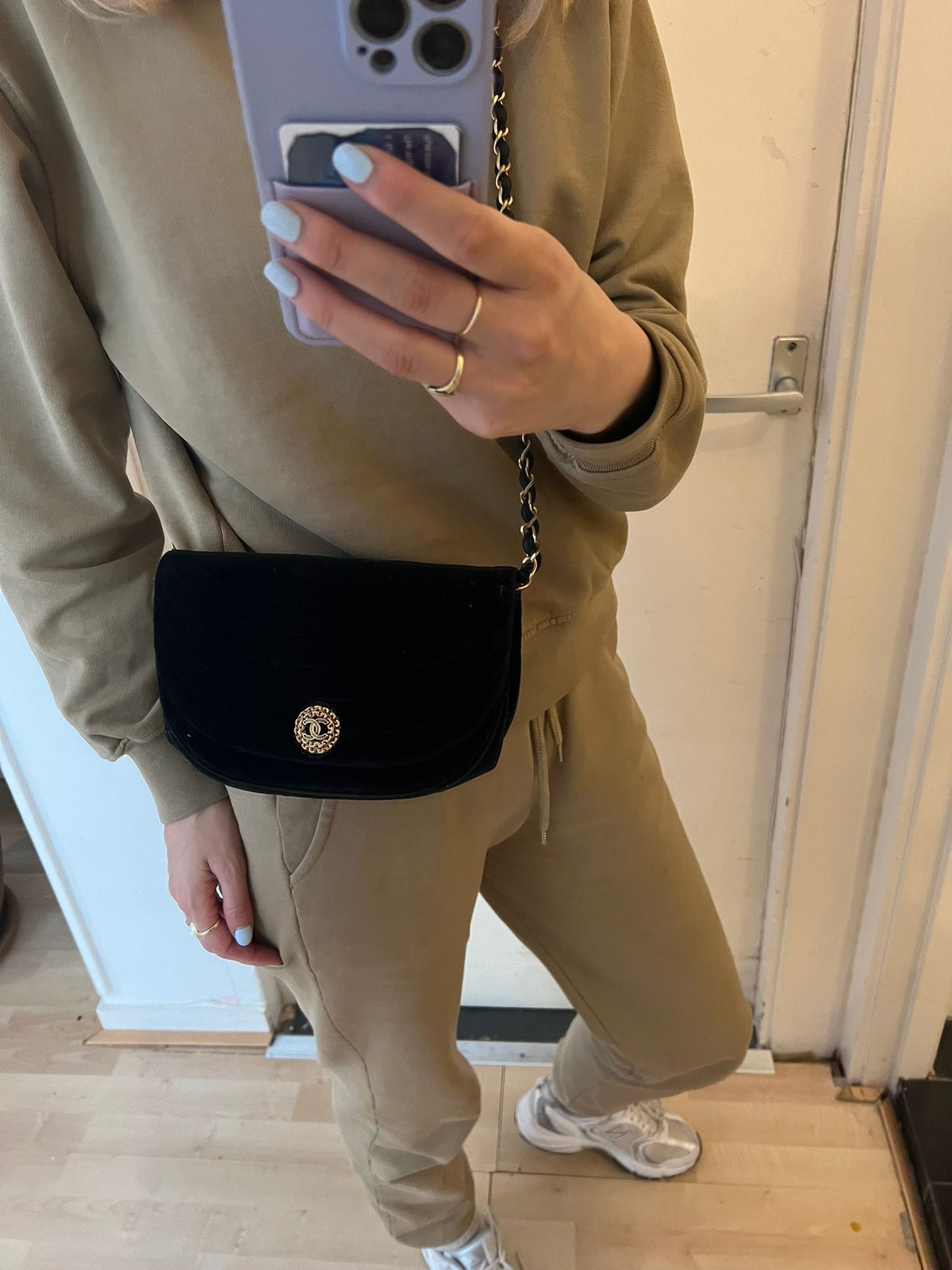Vintage Half moon bag